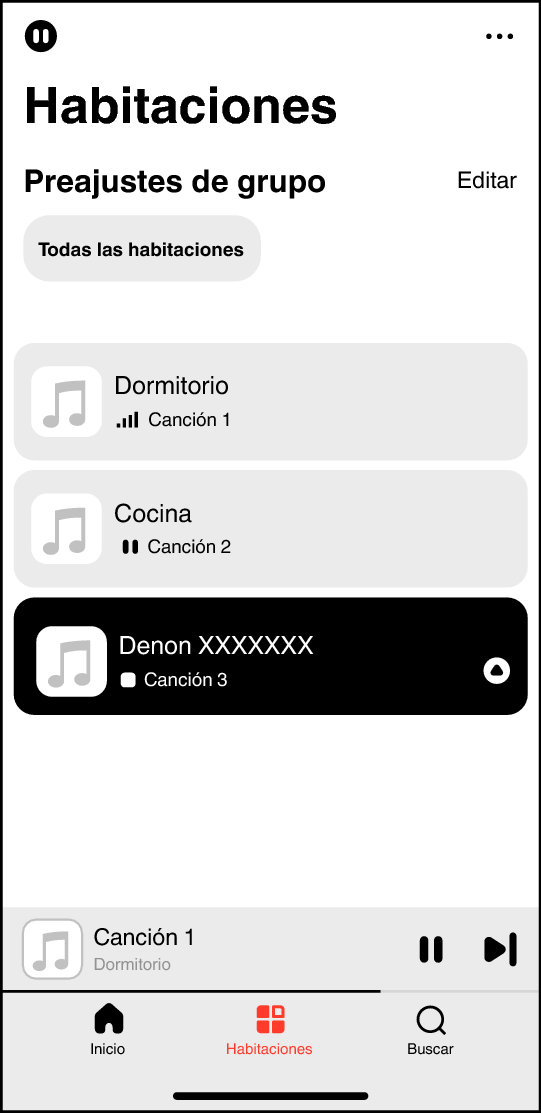 App Select Room De